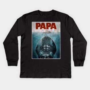 Papa Kids Long Sleeve T-Shirt